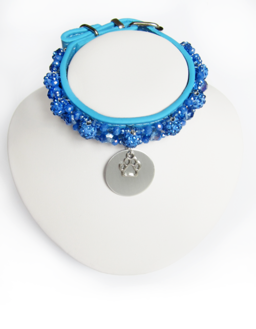 Collier Chiot Cristal Sphère Céleste